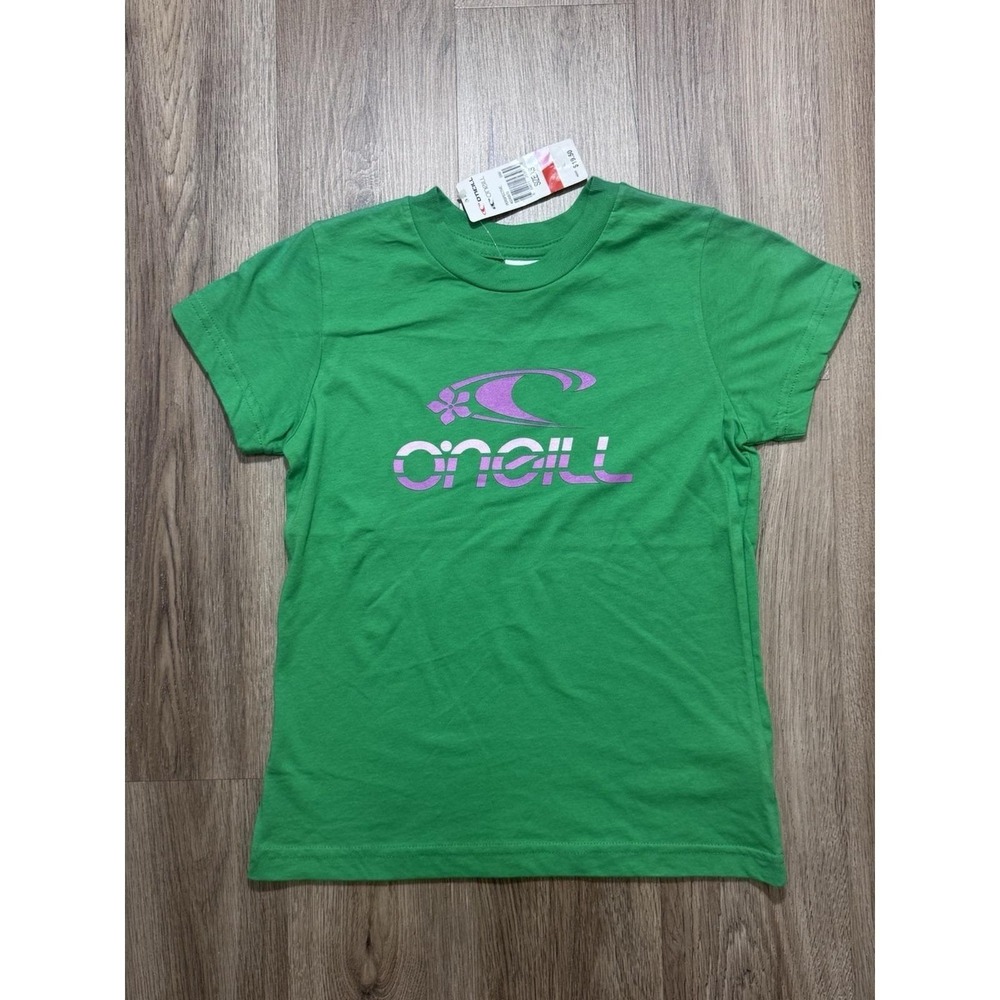 Y2K O'Neill Green Women T Shirt Size XS